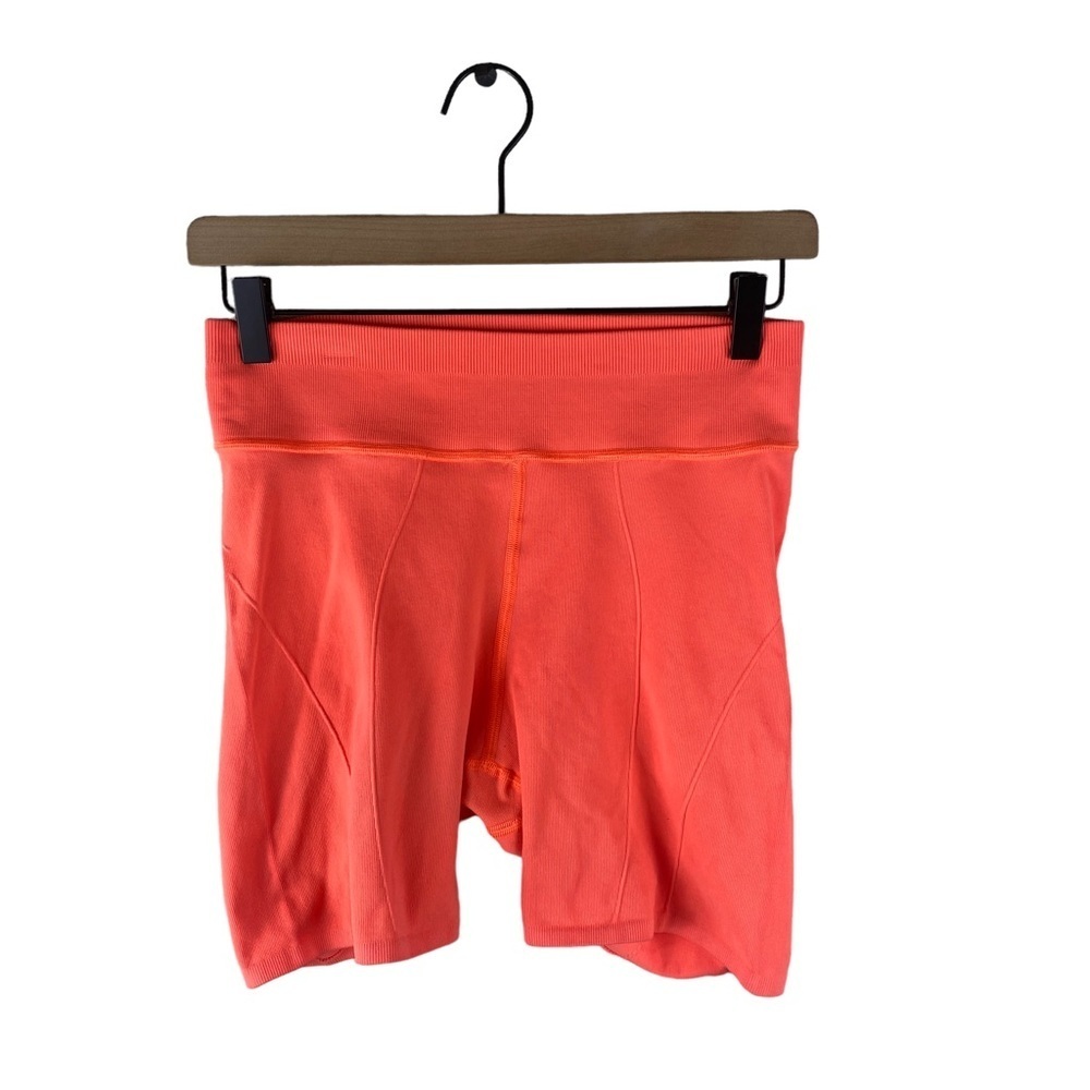 Free People Coral Bike Shorts